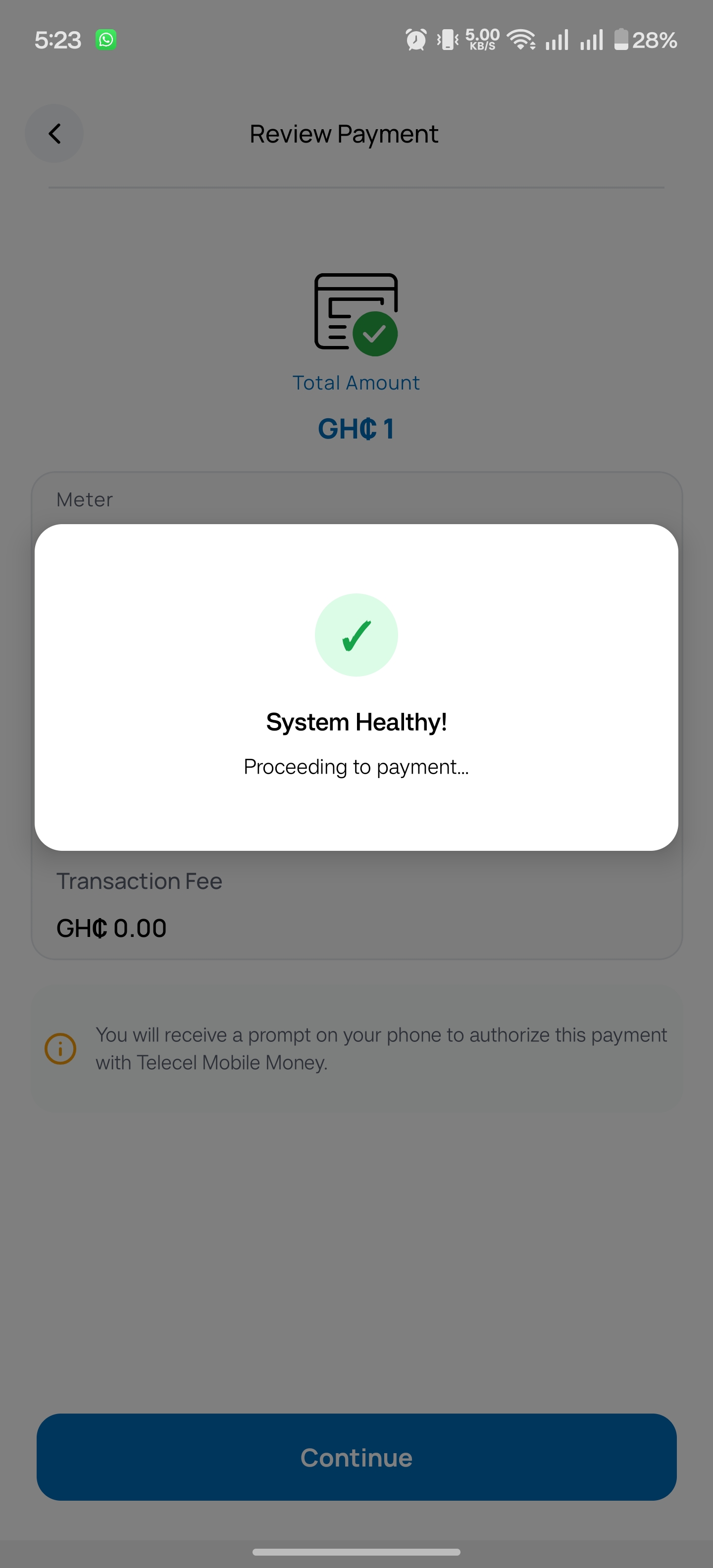 NEDCo Utility API Integration Screenshot 4